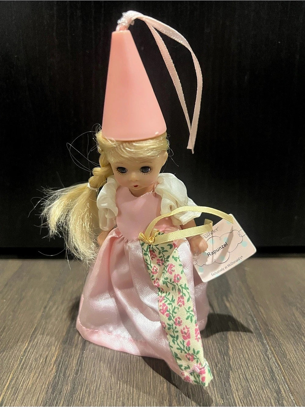 Vintage 2003 Madame Alexander Rapunzel Doll McDonalds Happy Meal Toy With Tag